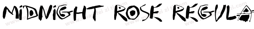 Midnight Rose Regula字体转换